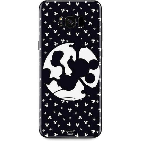 Disney Mickey Mouse Falling Silhouette Galaxy S8 Plus Skin